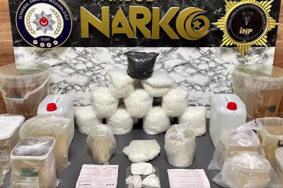 5 g&uuml;nde 67 ilde uyuşturucuy 638 g&ouml;zaltı