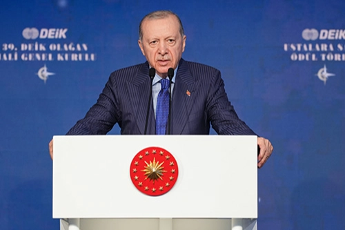 Erdoğan iş d&uuml;nyasına seslendi: 20 yıl vergi yok