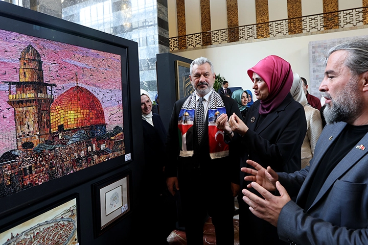 TBMM’de Gazze’ye destek sergisi 