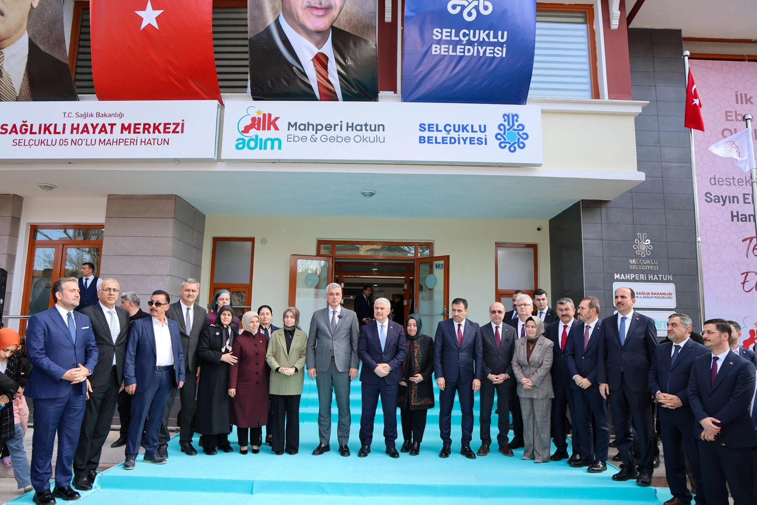 Konya Sel&ccedil;uklu'dan bir &ouml;rnek proje daha...  İlk Adım Ebe Gebe Okulu faaliyete ge&ccedil;ti