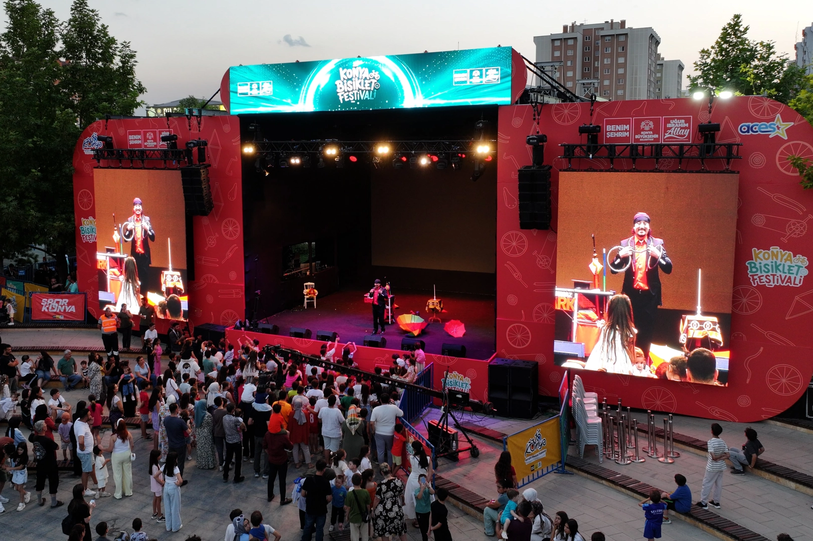 Konya Bisiklet Festivali&rsquo;nin a&ccedil;ılışı coşkuyla ger&ccedil;ekleşti