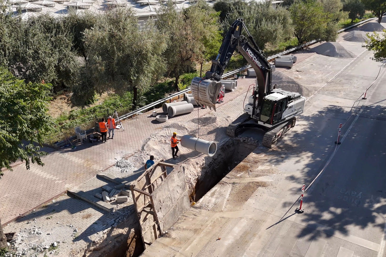 Konya'da taşkınlara karşı altyapı g&uuml;&ccedil;lendirmesi