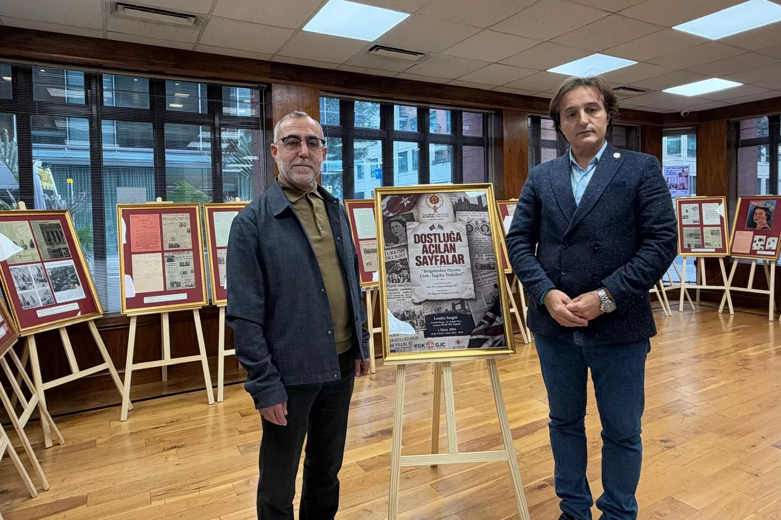 KGK&rsquo;nin Londra&rsquo;daki T&uuml;rk-İngiliz ilişkileri sergisi ilgi g&ouml;r&uuml;yor