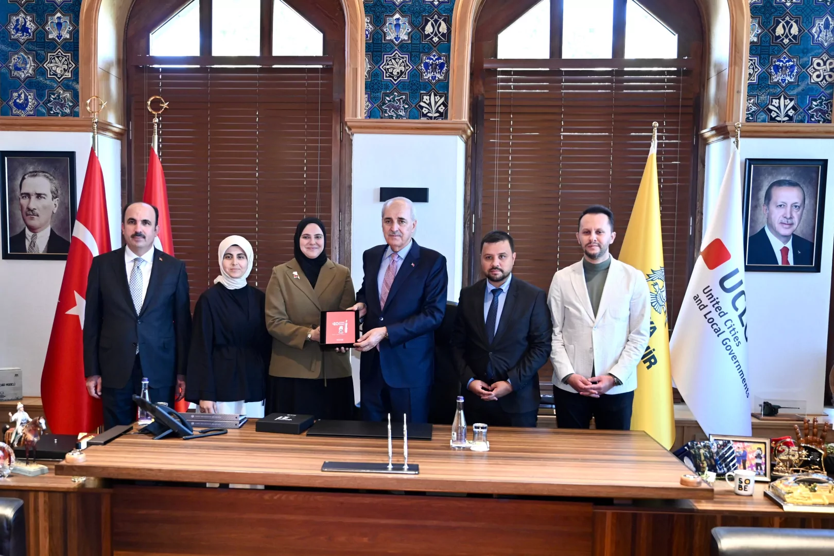TBMM Numan Kurtulmuş'tan Konya B&uuml;y&uuml;kşehir'e ziyaret