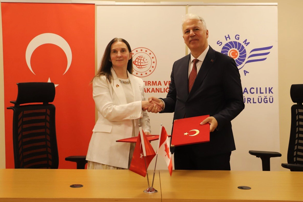 T&uuml;rkiye ile Kanada arasında sivil havacılıkta yeni d&ouml;nem
