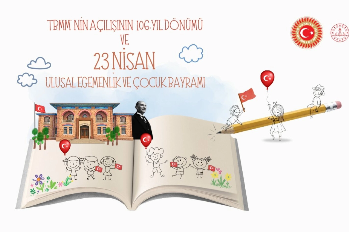 &Ouml;ğrenciler, kalemini 23 Nisan i&ccedil;in oynatacak