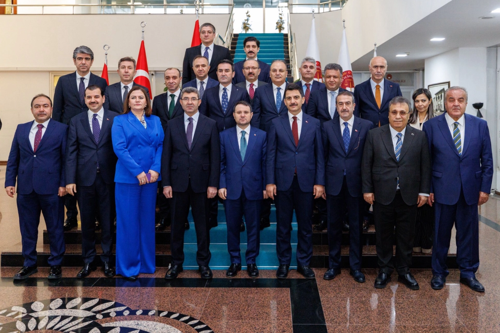 Bakan G&uuml;rlek'ten HSK Başkanı sıfatıyla ilk toplantı