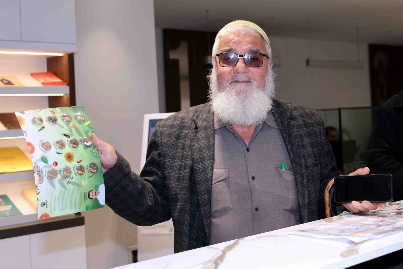 Konya Karatay'da Ata tohumları &uuml;cretsiz dağıtılıyor