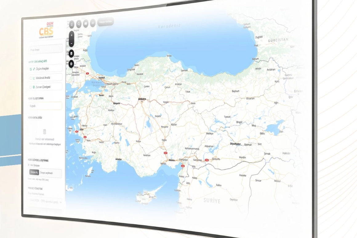 Orta&ouml;ğretime veri tabanlı harita platformu