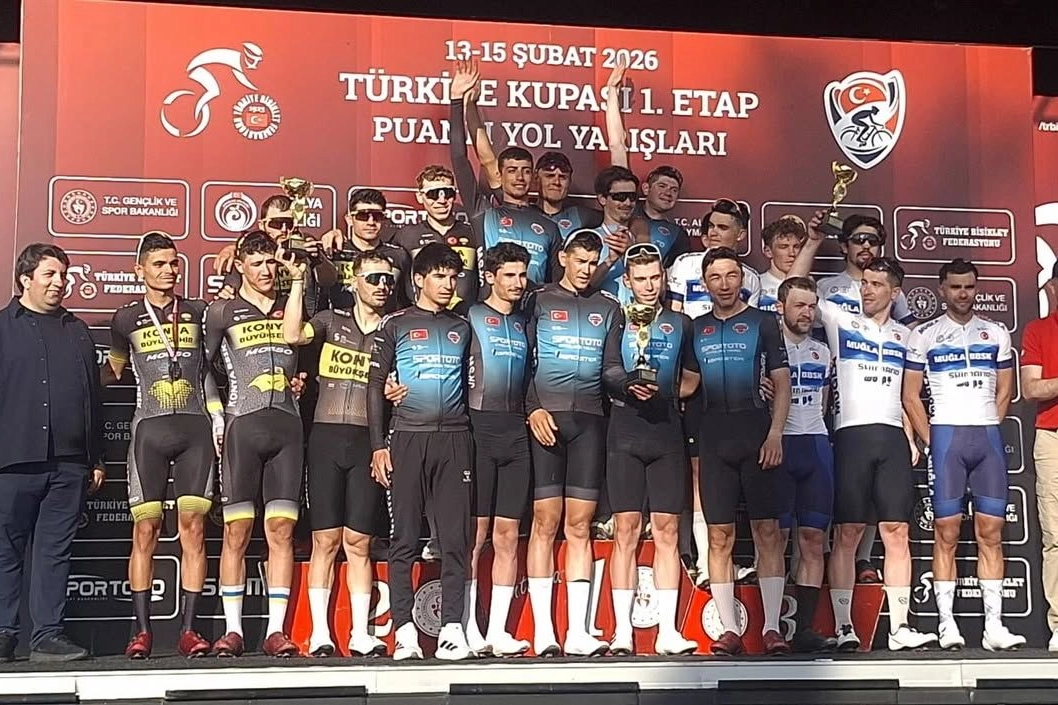 Konyalı bisiklet&ccedil;iler 'Puanlı Yol'da ikinci oldular