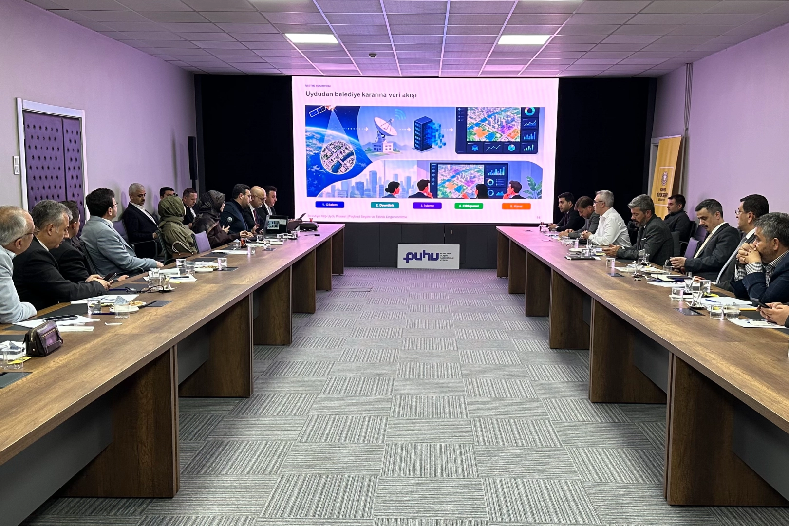 Konya B&uuml;y&uuml;kşehir&rsquo;de &ldquo;puhu&rdquo; uydu heyecanı