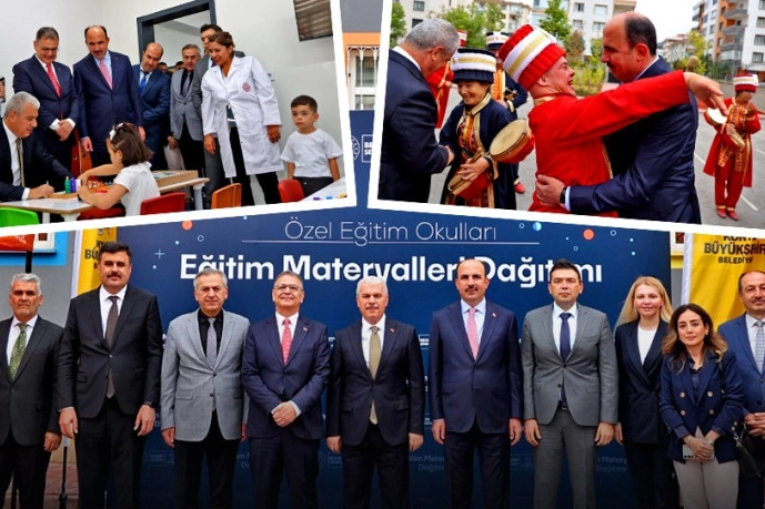 Konya&rsquo;da &ouml;zel &ouml;ğrencilere &ouml;zel destek