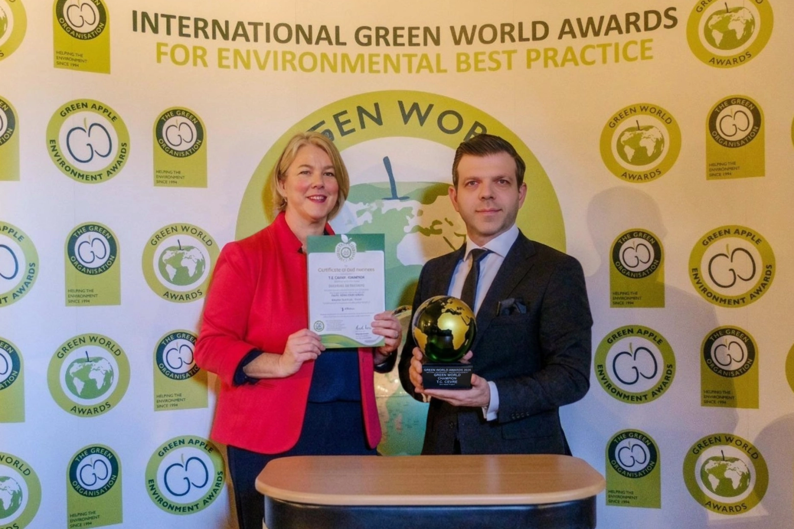 Sıfır Atık Projesi, Galler&rsquo;de 'Yeşil D&uuml;nya Şampiyonu' se&ccedil;ildi