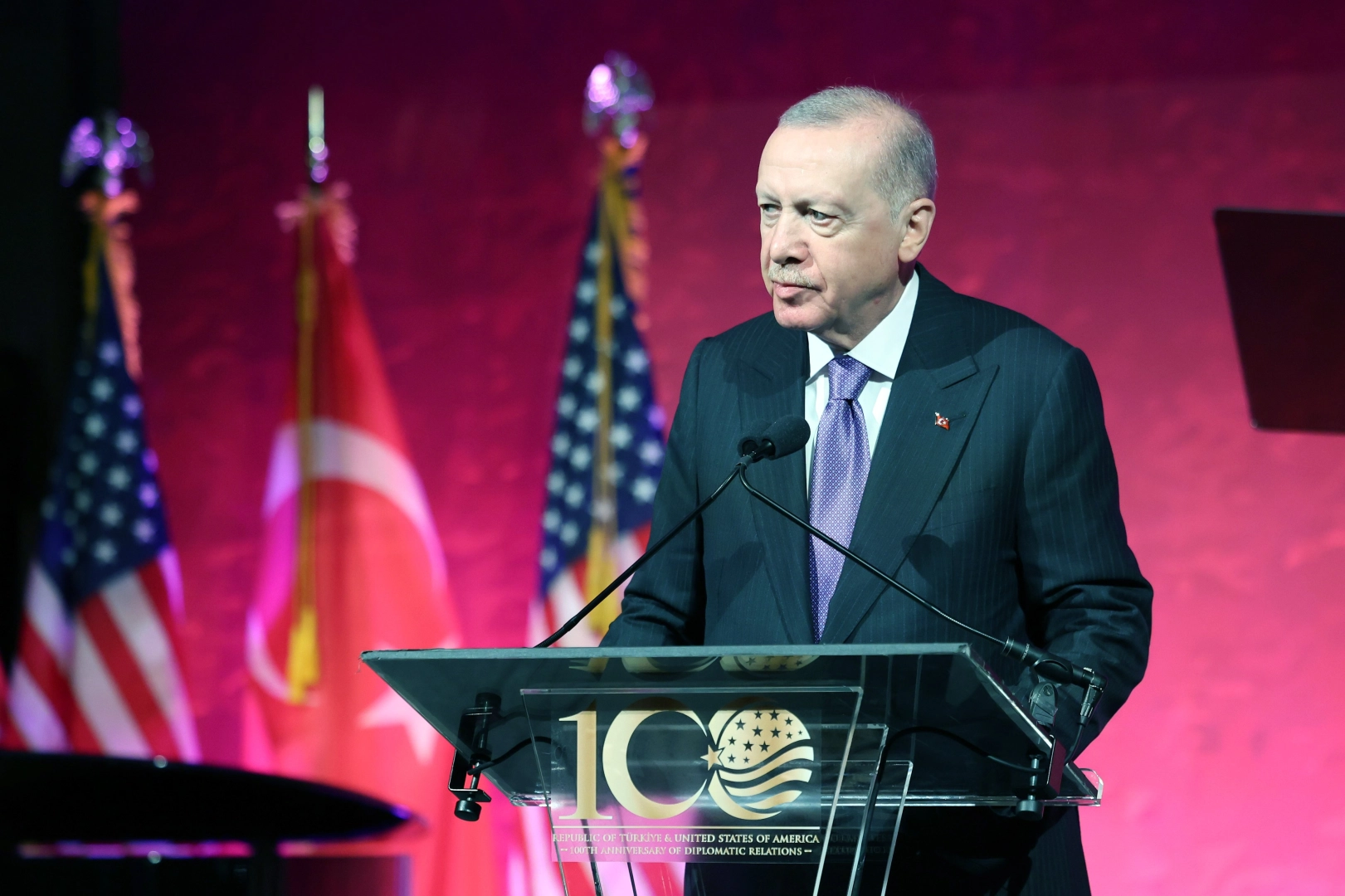 Erdoğan&rsquo;dan ABD ile ilişkilerde 2. Y&uuml;zyıl mesajı... 100 milyar dolarlık ticaret hedefi ger&ccedil;ek&ccedil;i