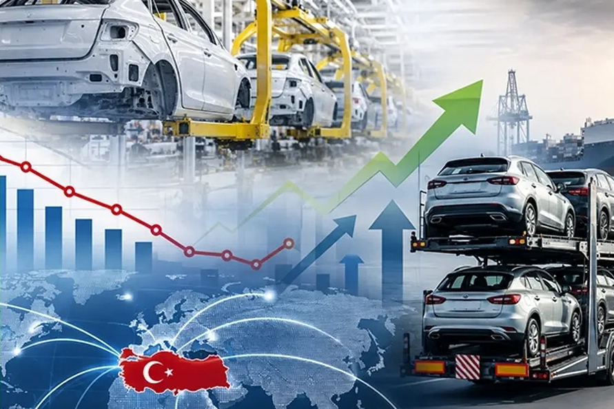 Otomotivde &uuml;retim d&uuml;şt&uuml;, ihracat y&uuml;kseldi! Sekt&ouml;r maliyet kıskacında