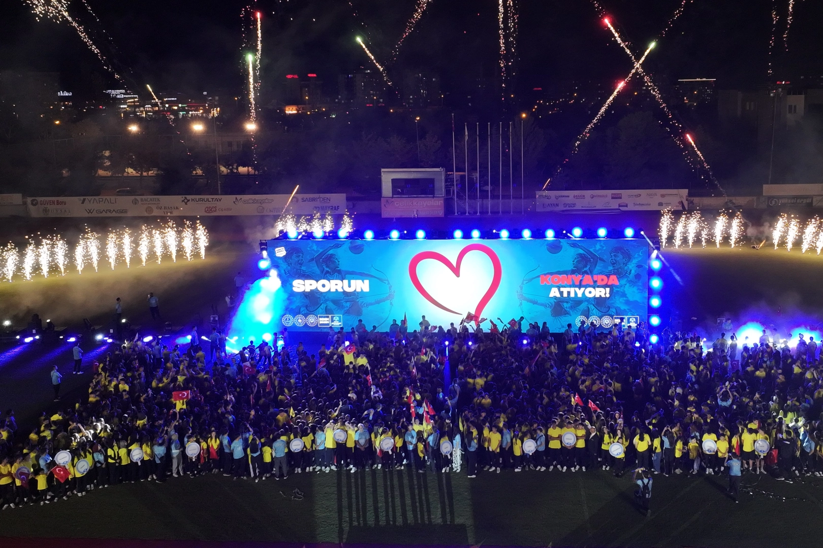 Konya&rsquo;da Spor Okulları Olimpiyatları coşkusu