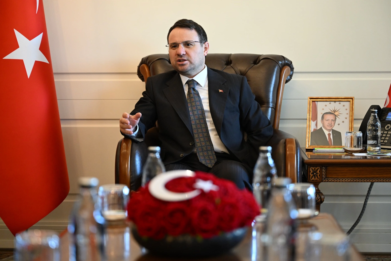 Adalet Bakanı Akın G&uuml;rlek D&uuml;zce&rsquo;de