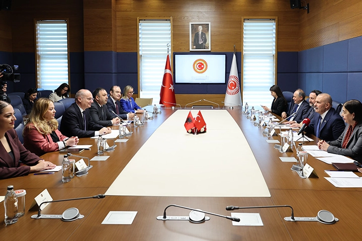 TBMM&rsquo;de T&uuml;rkiye-Arnavutluk teması