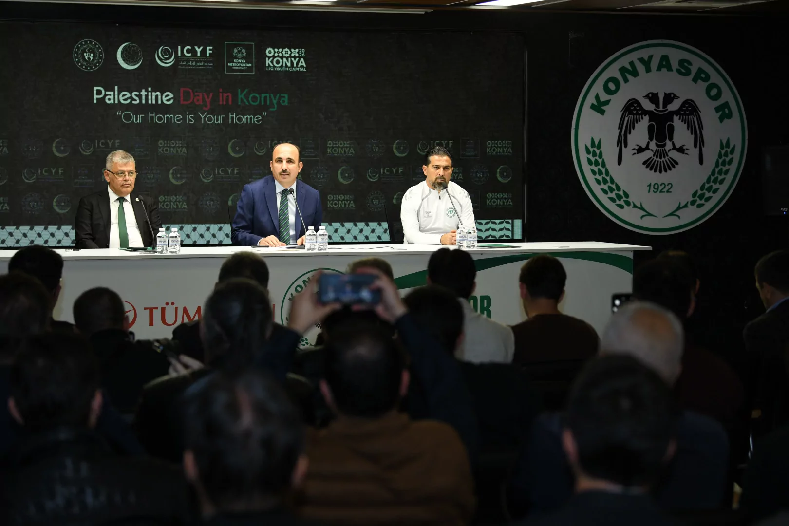 Filistin&rsquo;e destek i&ccedil;in Konyalı taraftarlara a&ccedil;ık davet