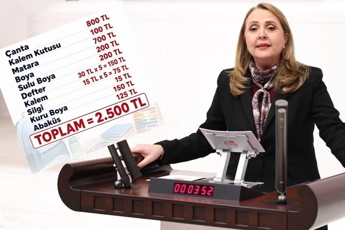 CHP&rsquo;li Semra Din&ccedil;er'den okula d&ouml;n&uuml;ş eleştirisi... KDV sıfırlansın &ccedil;ağrısı