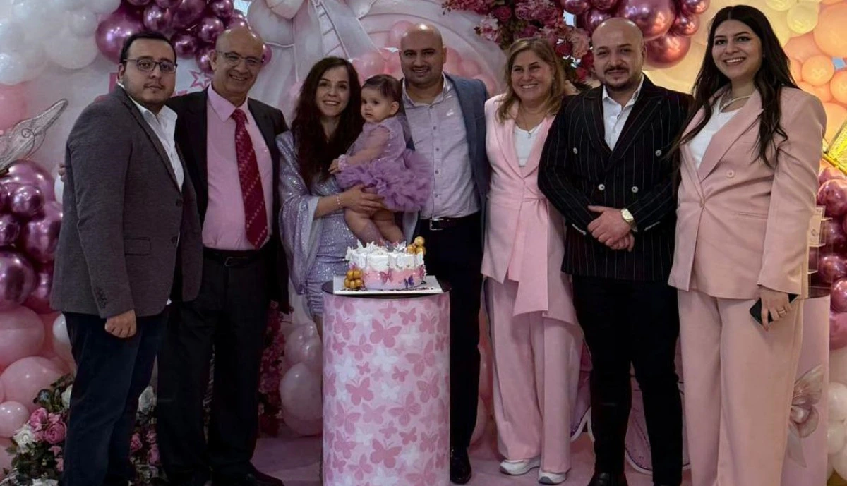 Aden Mehtap Bayram&rsquo;ın, doğum g&uuml;n&uuml; mutluluğu