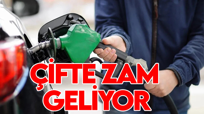 Akaryakıta Çifte Zam Geliyor