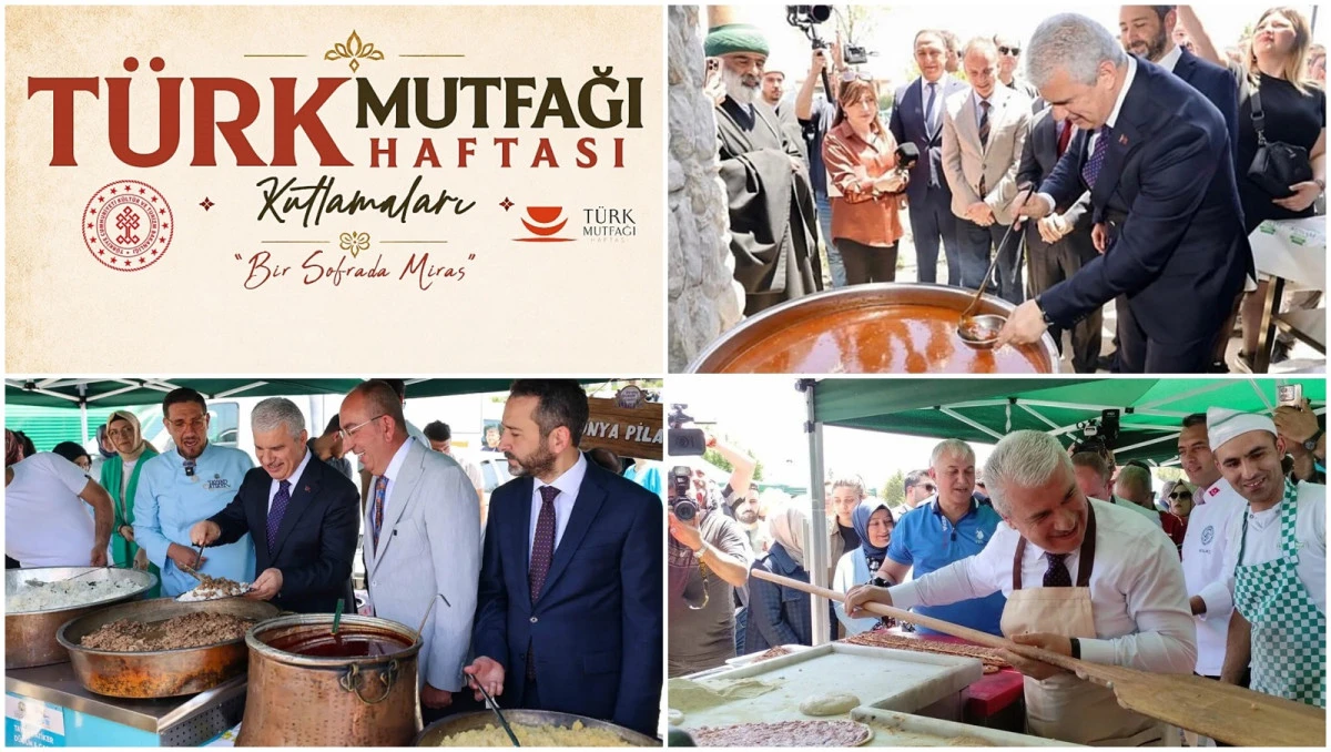 Anadolu&rsquo;nun Lezzet Mirası T&uuml;rk Mutfağı Haftası Konya&rsquo;da Başlıyor