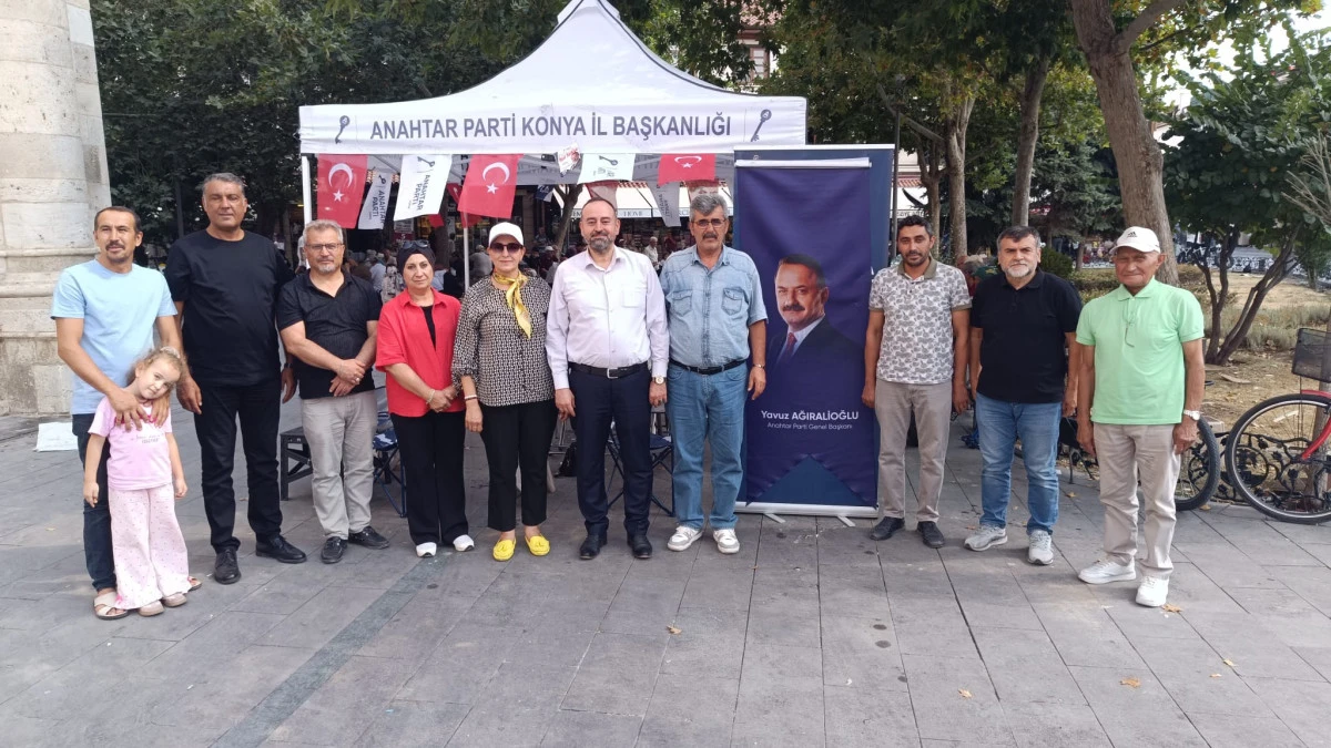 Anahtar Parti Konya İl Teşkilatı&rsquo;ndan Yoğun &Uuml;ye Kayıt Mesaisi