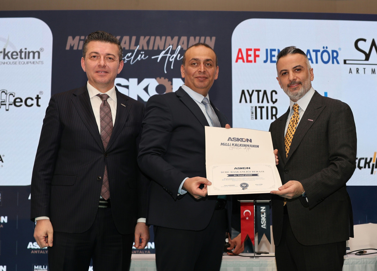 ASKON Konya Şubesi’nde Yeni Başkan Yusuf Çimen Oldu