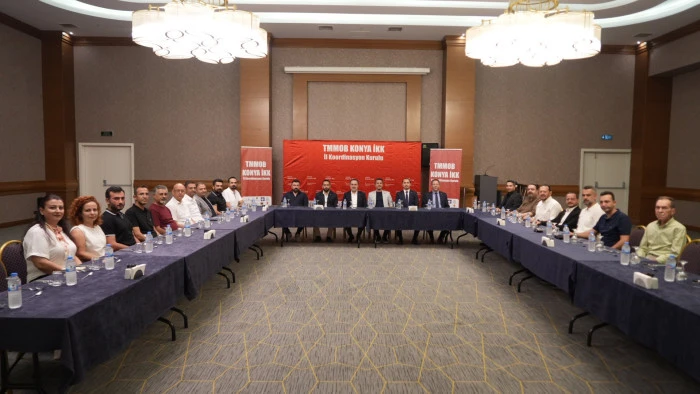 Başkan &Ouml;zt&uuml;rk, TMMOB Konya İKK İstişare Toplantısı&rsquo;na Konuk Oldu
