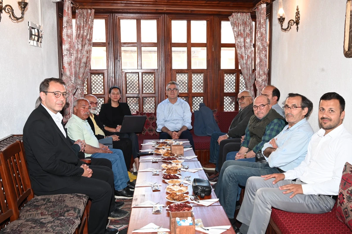 Başkan Ustaoğlu Basın Mensuplarını Ağırladı
