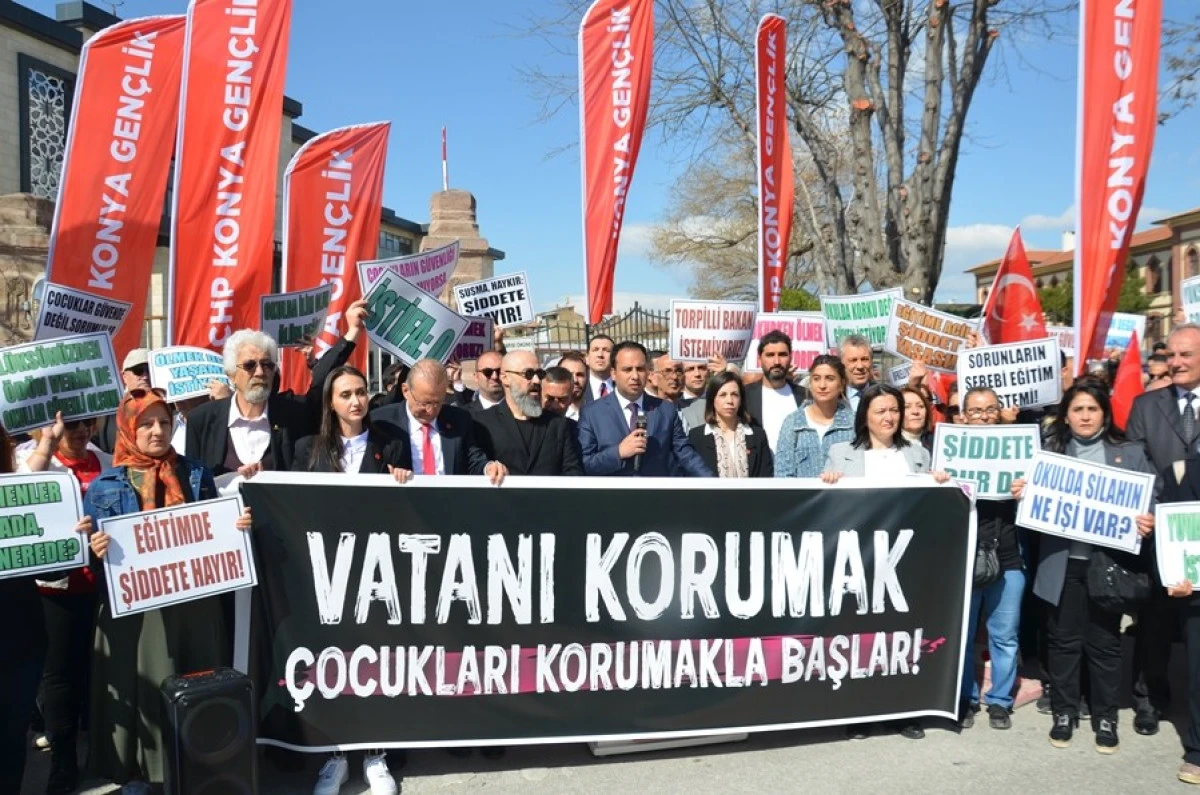 CHP Konya&rsquo;dan, sessiz y&uuml;r&uuml;y&uuml;ş