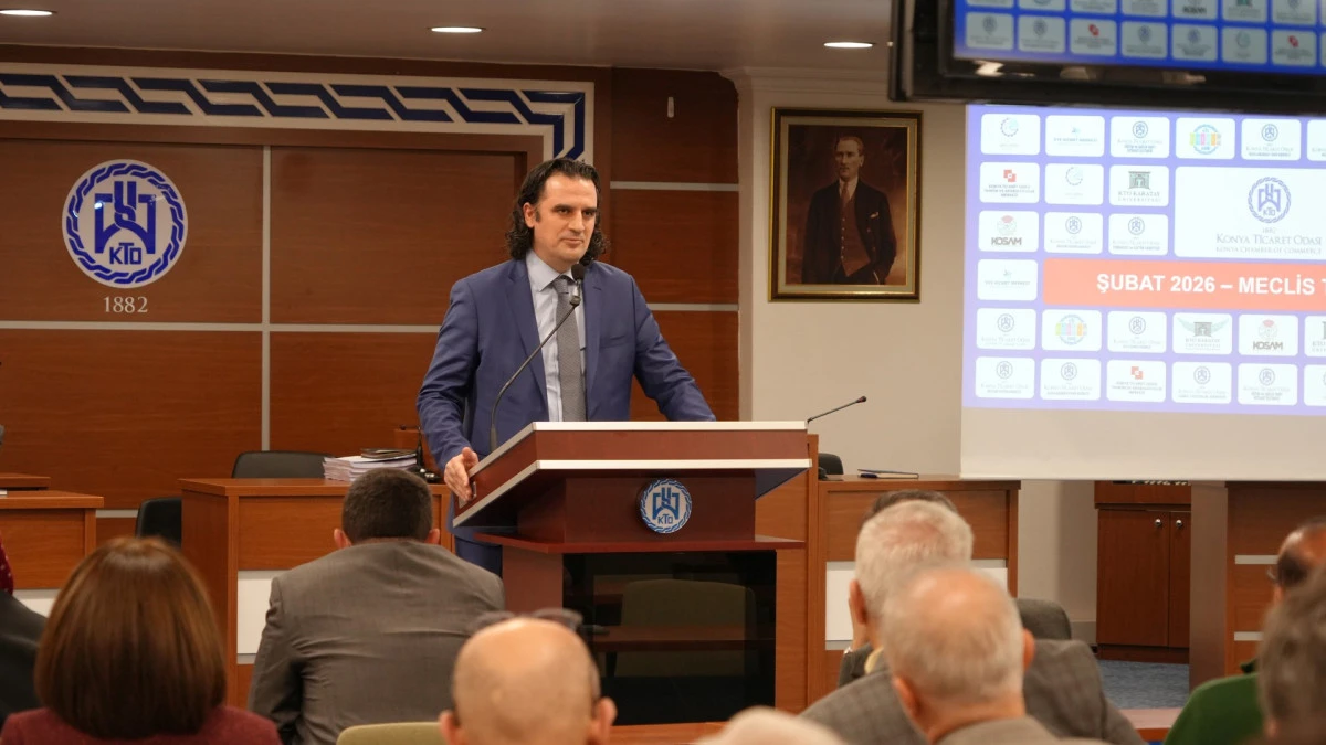 Cumhurbaşkanlığı Strateji ve B&uuml;t&ccedil;e Başkan Yardımcısı Kutluay Taşkın KTO Meclisine Konuk Oldu