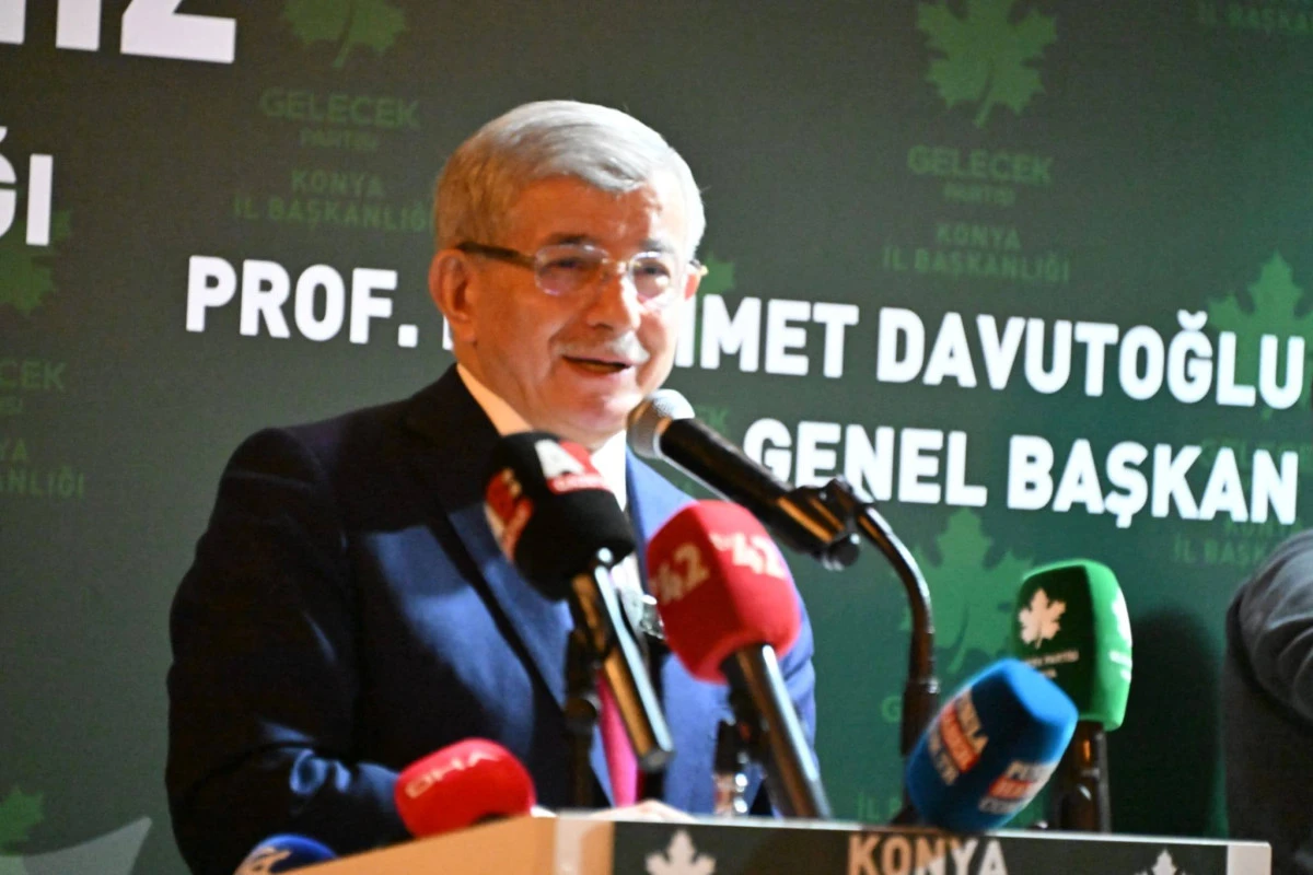 Davutoğlu&rsquo;ndan Konya&rsquo;da Tarihi &Ccedil;ağrı: Netanyahu-Trump İkilisine Karşı Amasız, Fakatsız Omuz Omuza!