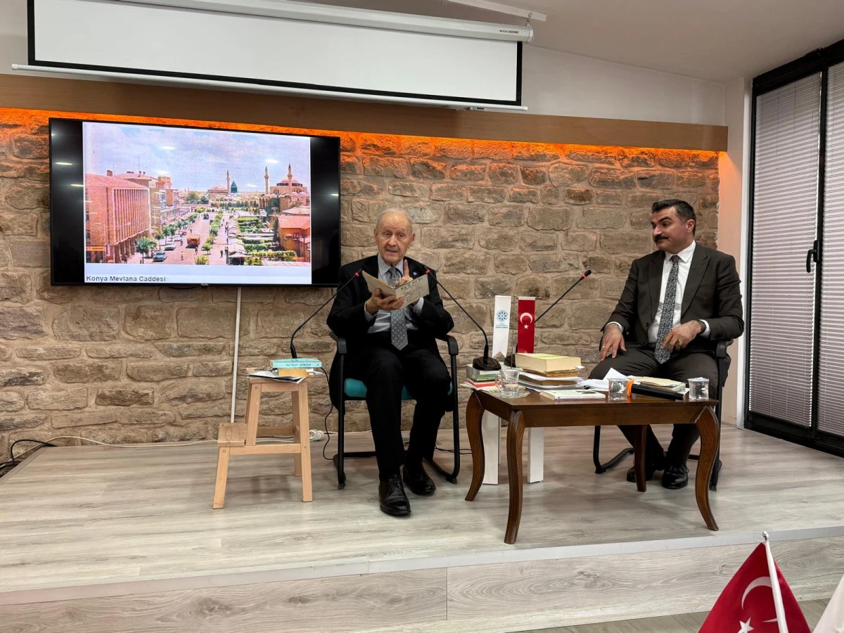 Edebiyatın &Ccedil;ınarı Sakaoğlu&rsquo;ndan Tarihe Not: Konya&rsquo;nın Şiir Hafızası Canlandı