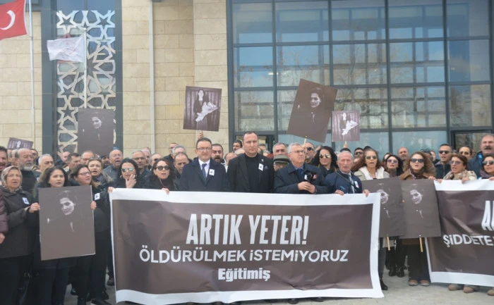 Eğitim-iş Genel Başkanı &Ouml;zbay: Şiddetin her yerde artması kabul edilir bİr durum değildir