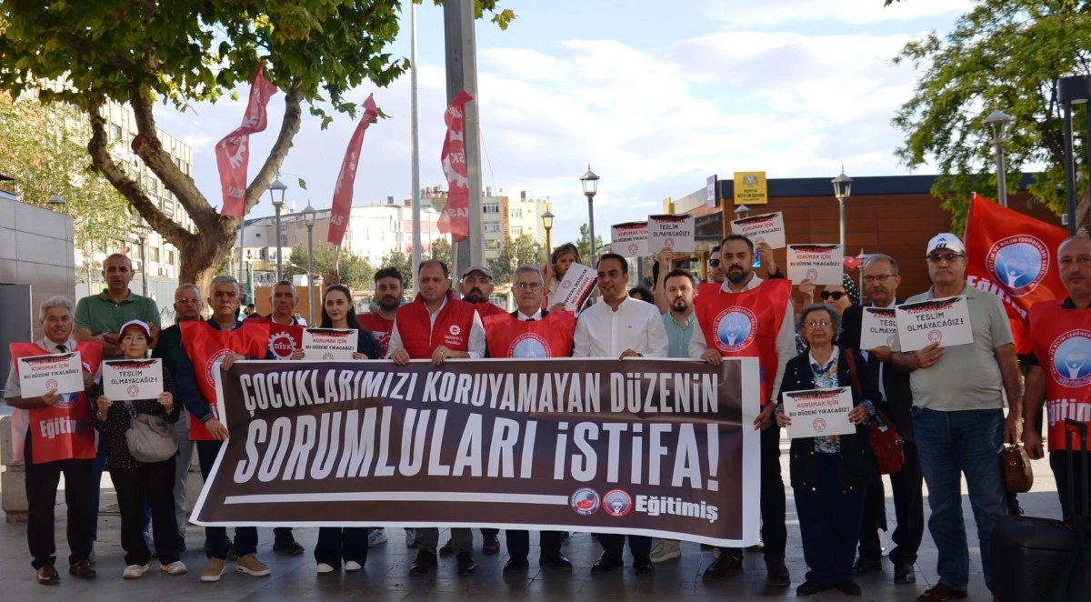 Eğitim-İş Konya Şube Başkanı Ertuğrul: &Ccedil;ocuklarımızın yaralanmadan ve &ouml;lmeden &ouml;nce riski g&ouml;ren bir kamu politikası istiyoruz
