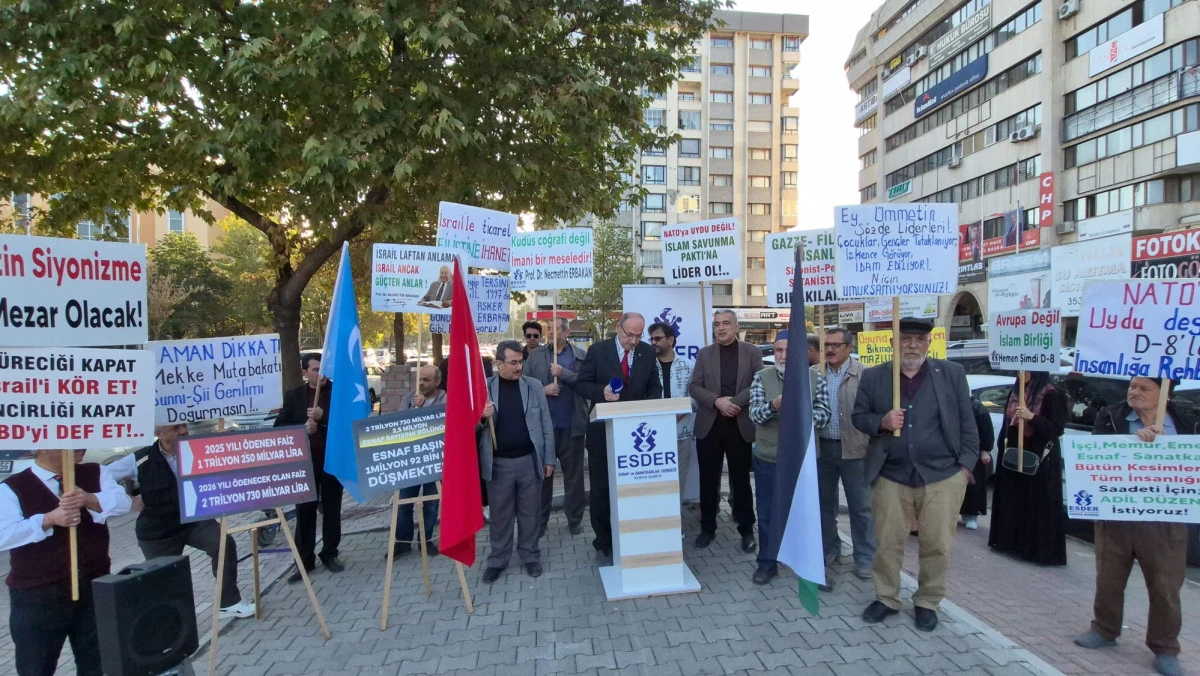 ESDER Konya Şubesi'nden Tarihi Uyarı: &lsquo;Oyuna Gelmeyin!&rsquo;