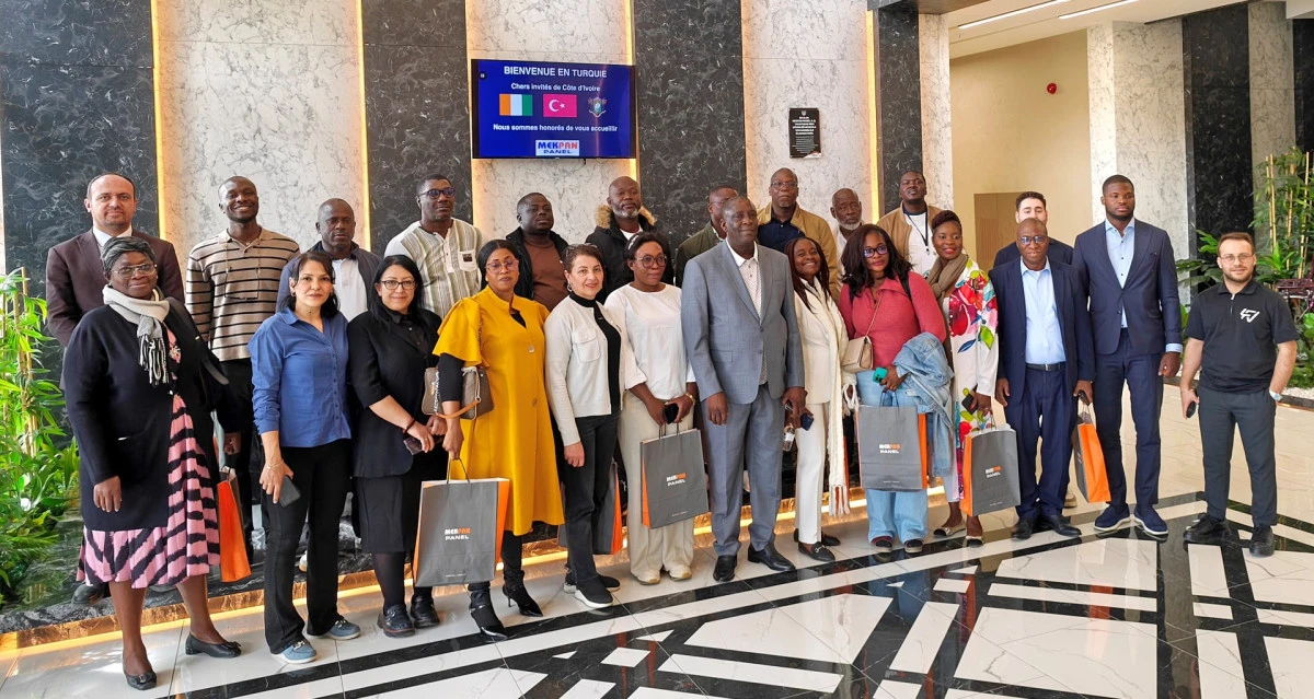 Fildişi Sahili&rsquo;nden İş İnsanlarından Mekpan Panel fabrikasına ziyaret