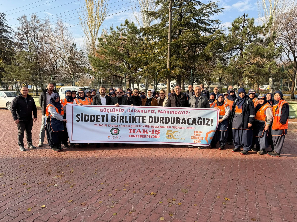 HAK-İŞ'ten 25 Kasım Mesajı: 