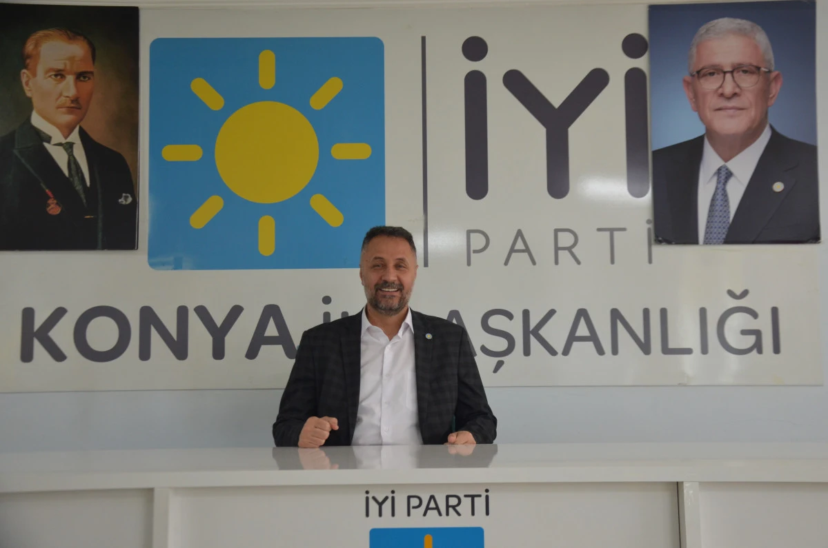 İYİ Parti Konya İl Başkanı Anlaş: Ramazan ayı birlik ve beraberliğimizi g&uuml;&ccedil;lendiriyor