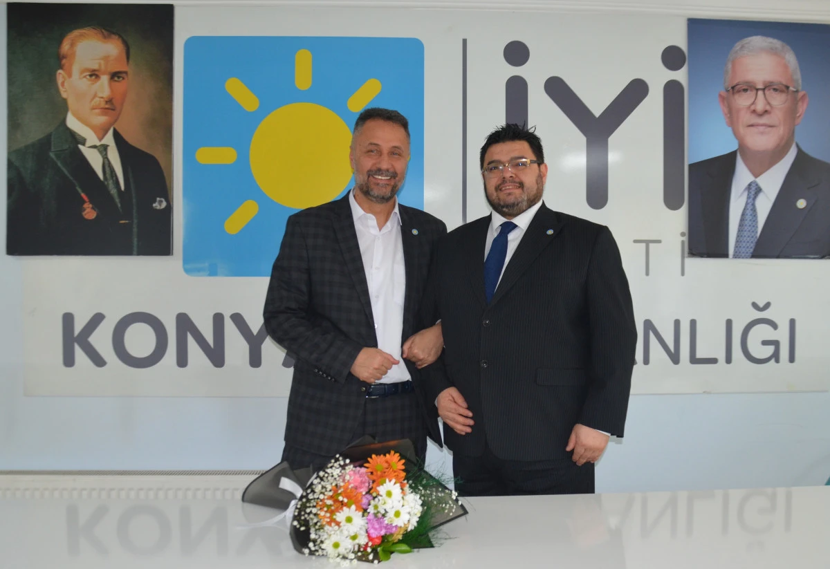 İYİ Parti Konya&rsquo;da, Anlaş g&ouml;revi Erdal&rsquo;dan devraldı