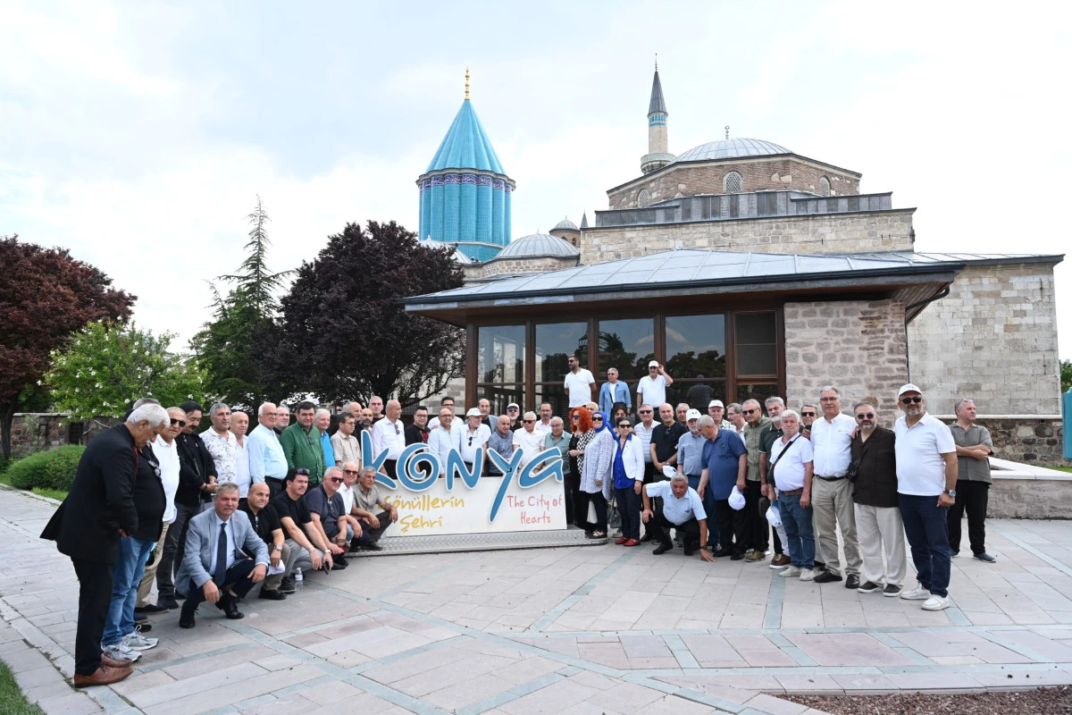 İzmir'den Gelen STK Başkanları ve Gazeteciler Konya'ya Hayran Kaldı