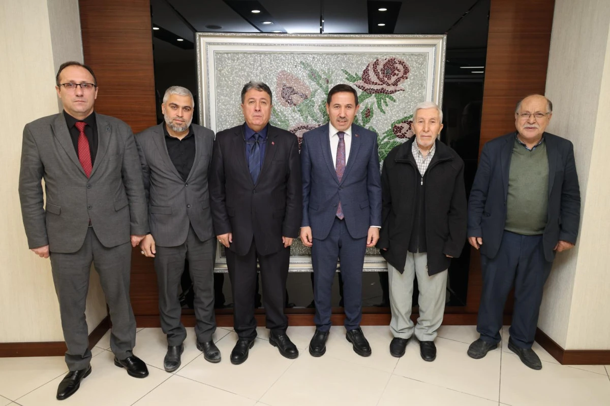 Karatay belediyesine, Konya Kırtasiyeciler ve Matbaacılar odasından ziyaret