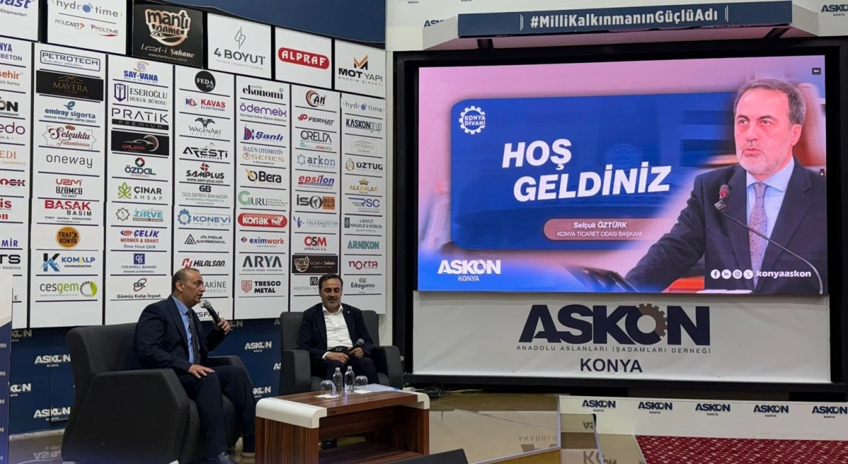 Konya Ekonomisinin Kalbi "Konya Divanı"nda Attı: Başkan &Ouml;zt&uuml;rk&rsquo;ten Sanayicilere Ufuk Turu