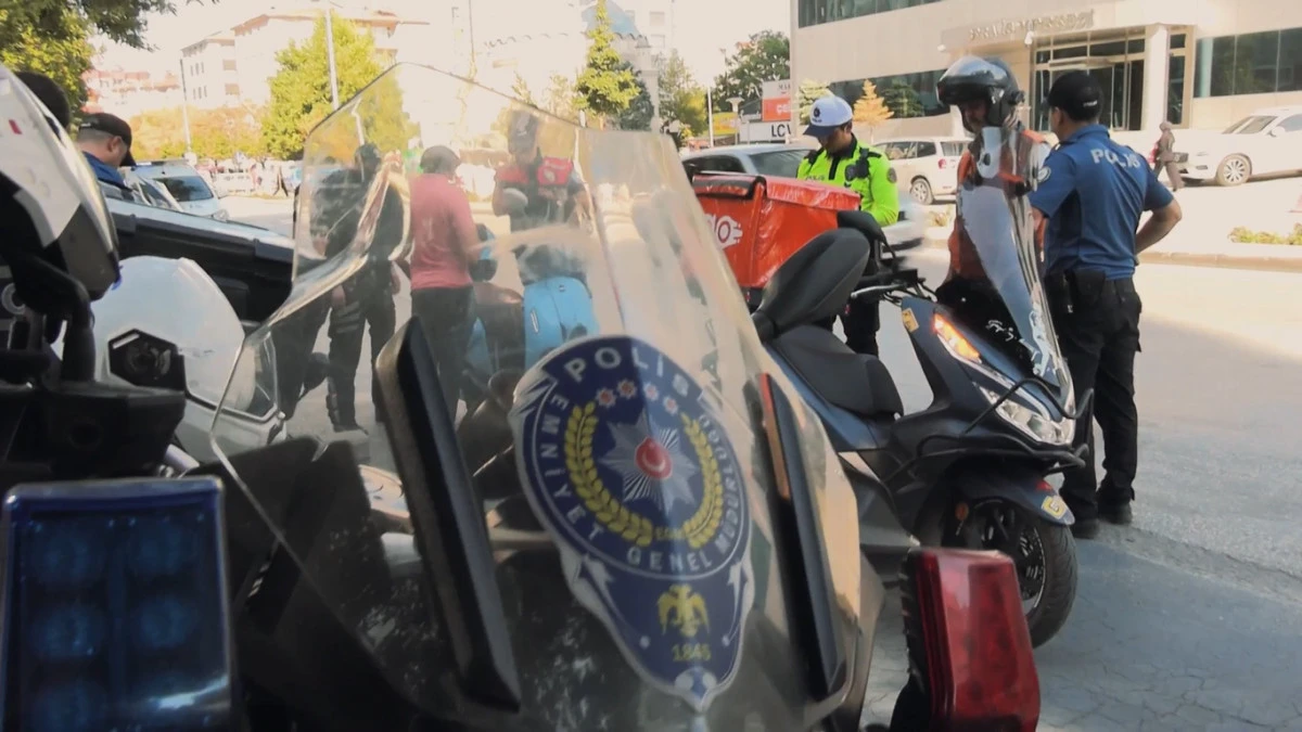 Konya Emniyetinden İl Geneli Motosiklet Uygulaması