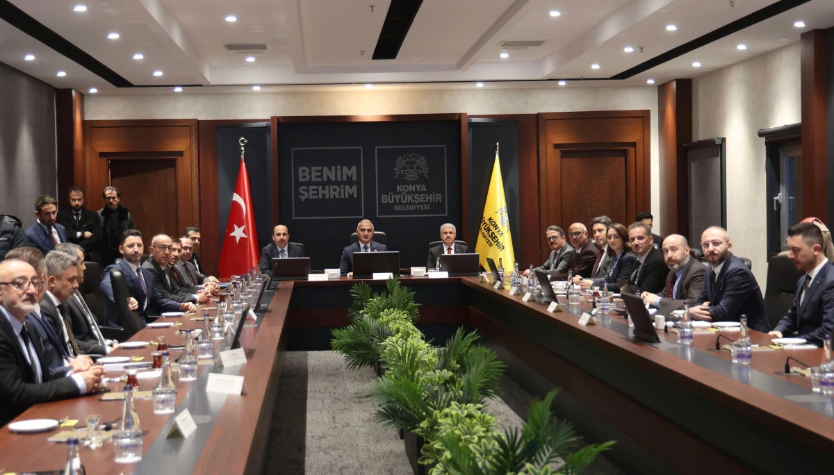 Konya Turizminin 5 Yıllık Master Planı Bakan Ersoy&rsquo;un Katıldığı Toplantıda Ele Alındı