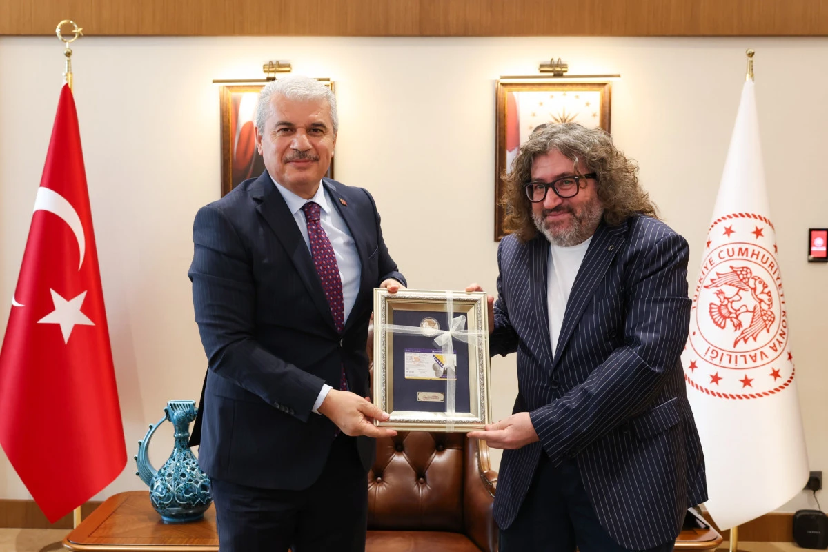 Konya Valisi İbrahim Akın&rsquo;a AKSED&rsquo;den Anlamlı Ziyaret