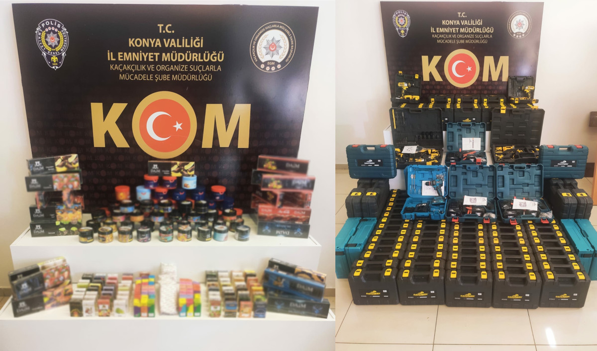 Konya’da Kaçakçılık Operasyonu: 12 Kişi Yakalandı