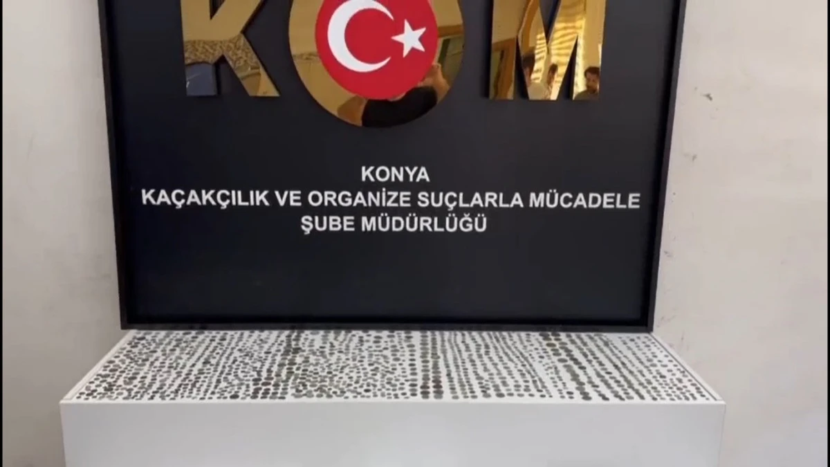 Konya'da Tarihe Büyük Darbe: 2000'den Fazla Eserle Yakalandı